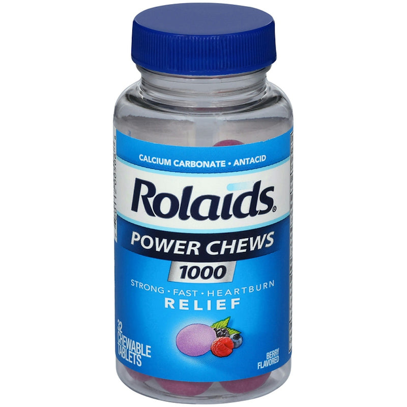 Rolaids Rolaids Power Digestive Chews - Berry - 32ct Medicine & Drugs White Smoke