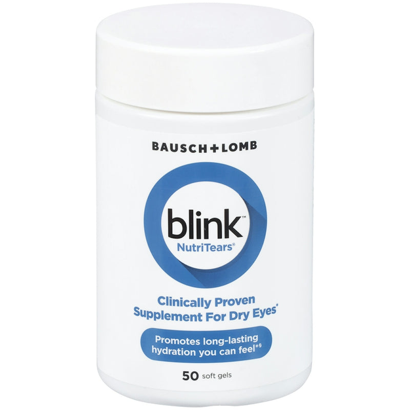 Blink Blink NutriTears Supplement For Dry Eyes Softgels - 50ct Vitamins & Supplements White Smoke