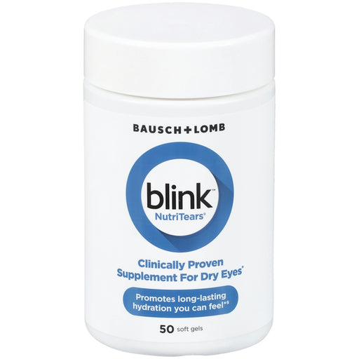 Blink Blink NutriTears Supplement For Dry Eyes Softgels - 50ct Vitamins & Supplements White Smoke