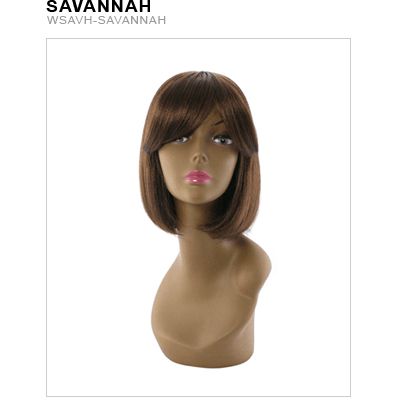 VIP Extensions Unique Savannah Synthetic Wig Wig White Smoke M280,M51,S144