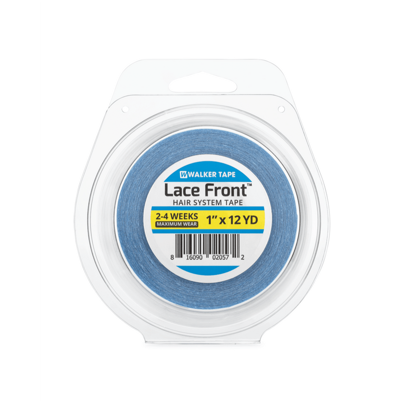 VIP Extensions Walker Tape & Beautify Lace Front Tabs and Roll Hair Extension Tape White Smoke 1" x 12 yds