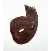 VIP Extensions Narcia Remy Siberian Weft Silky Straight - 18" Hair Extension White Smoke 18" / 4 - Medium Brown