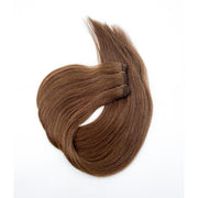 VIP Extensions Narcia Remy Siberian Weft Silky Straight - 18" Hair Extension White Smoke 18" / 6 - Brown