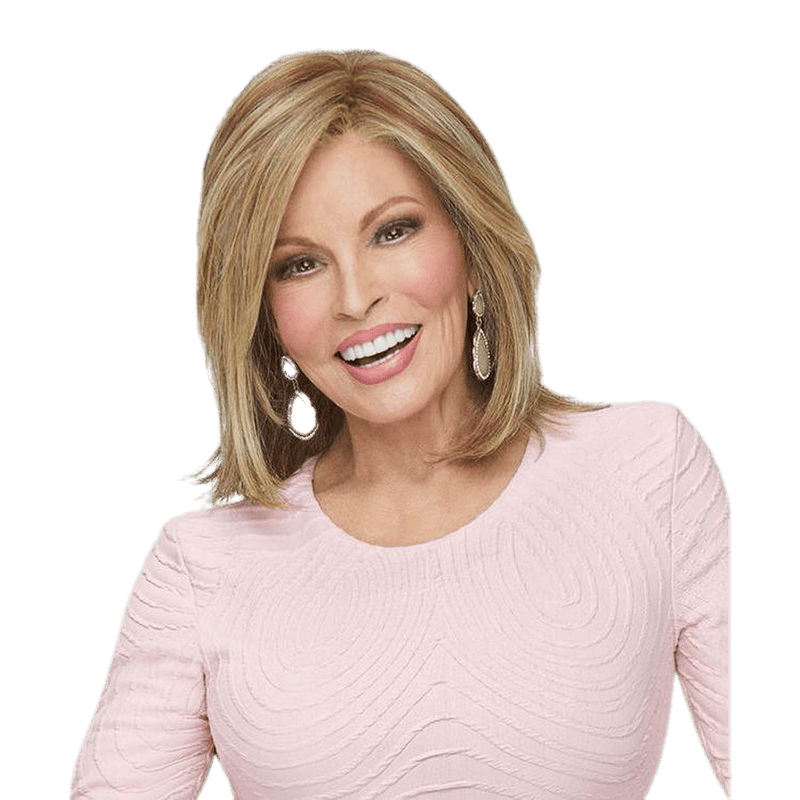 VIP Extensions Raquel Welch Big Time Wig Synthetic Wig Black RL11/25 Golden Walnut,RL14/25SS Shaded Honey Ginger,RL17/23SS Shaded Iced Latte Macchiato,RL19/23SS Shaded Biscuit,RL29/33SS Shaded Iced Pumpkin Spice,RL613SS Shaded Platinum