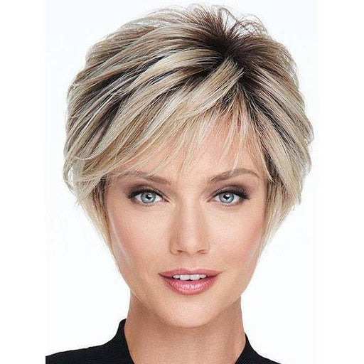 VIP Extensions Raquel Welch On Your Game Wig Synthetic Wig White Smoke RL2/4 Off Black,RL4/6 Black Coffee,RL5/27 Ginger Brown,RL6/8 Dark Chocolate,RL6/28 Bronzed Sable,RL6/30 Copper Mahogany,RL8/29 Hazelnut,RL10/12 Sunlit Chestnut,RL11/25 Golden Walnut,RL12/16 Honey Toast,RL13/88 Golden Pecan,RL14/22 Pale Gold Wheat,RL14/25