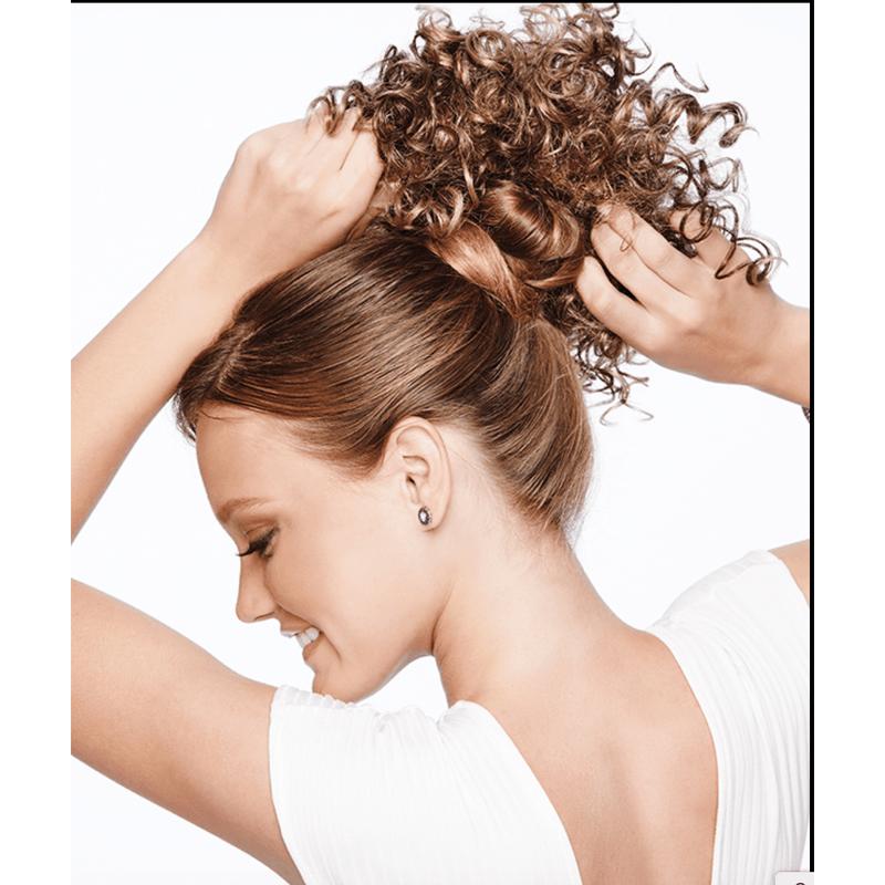 VIP Extensions Hairdo Cheer Dance Curls Hair Extension White Smoke R10 Chestnut,R14/88H Golden Wheat,R14/16T  Buttered Toast,R22 Swedish Blonde,R2 Ebony,R4 Midnight Brown,R25 Ginger Blonde,R6 Dark Chocolate