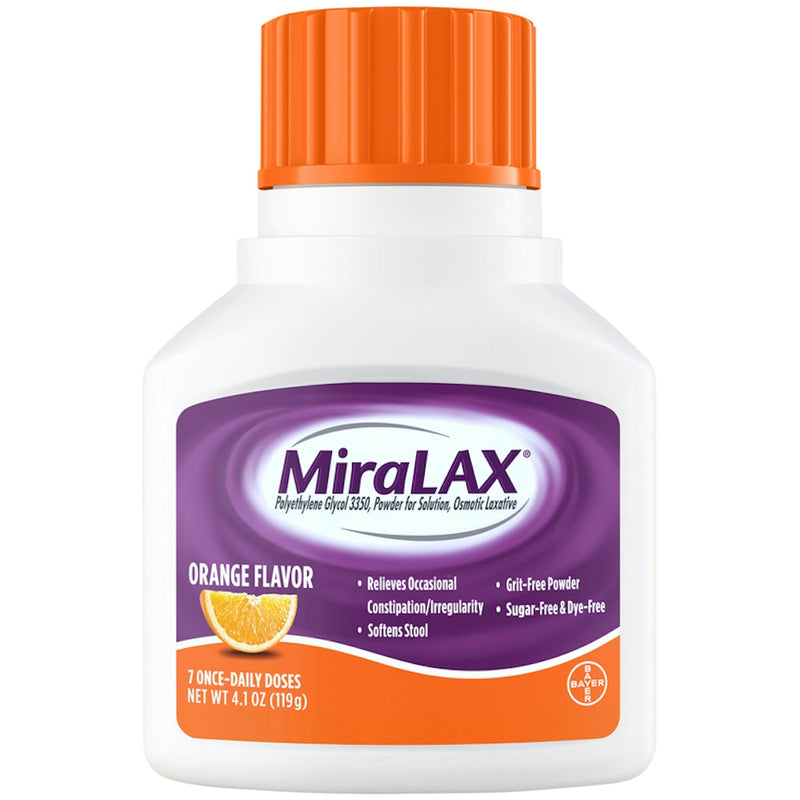 MiraLAX MiraLAX Laxative Orange Personal Care White Smoke