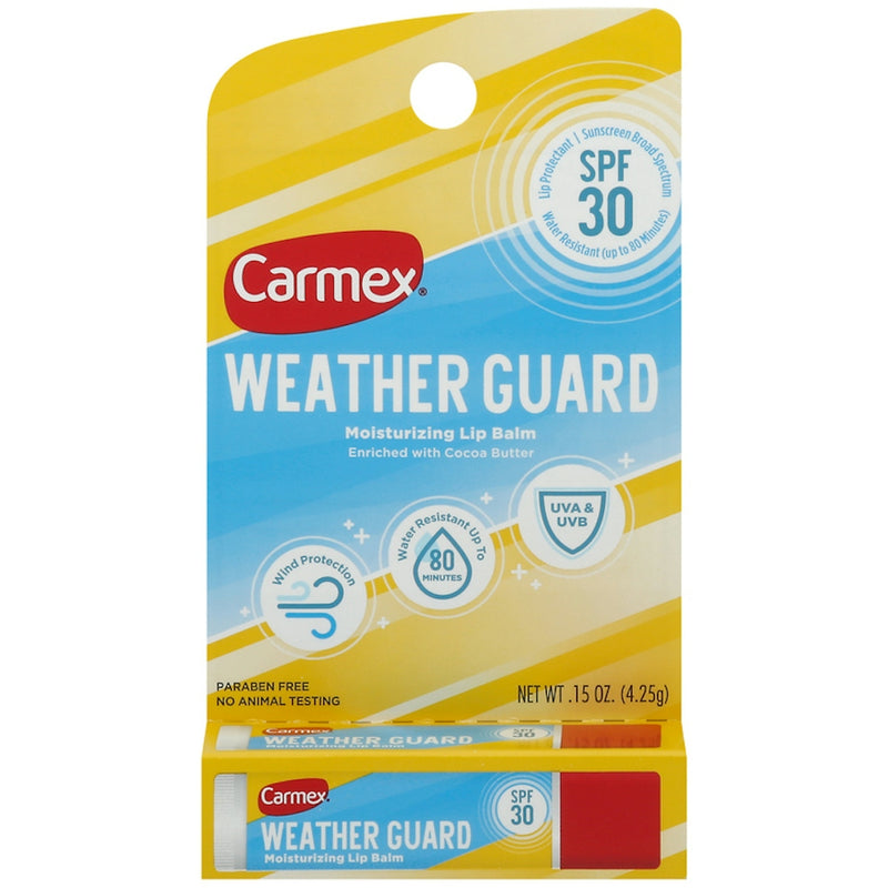 Carmex Carmex Lip Balm, Moisturizing, Weather Guard, SPF 30 Lip Balms & Treatments Sky Blue