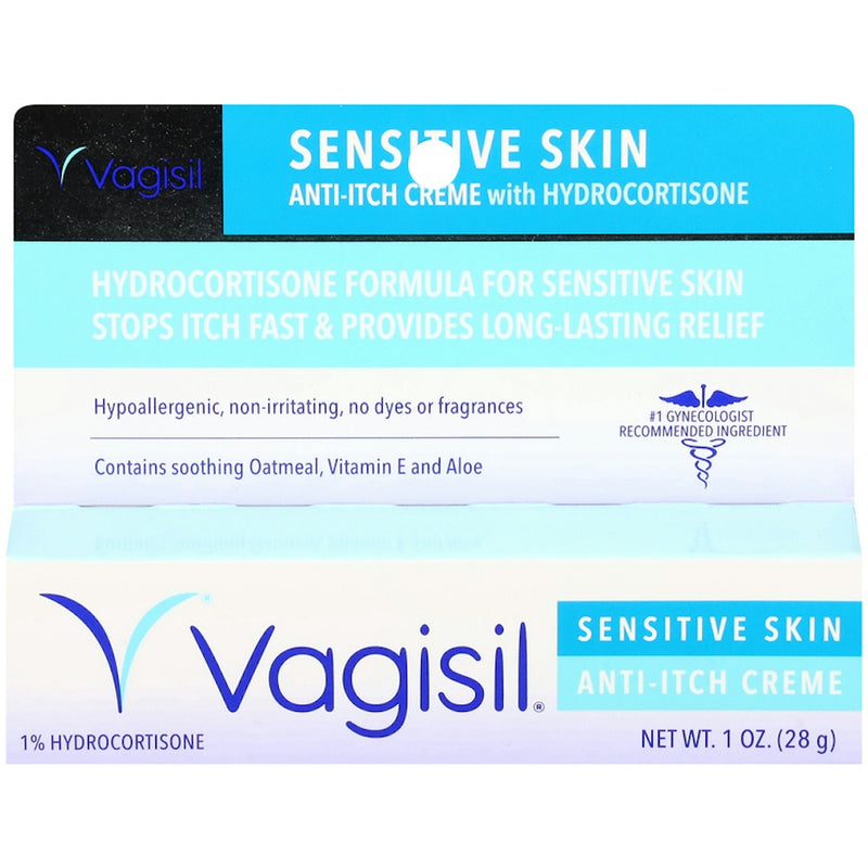Vagisil Vagisil Anti-Itch Creme, Maximum Strength, Sensitive Skin Formula Health & Beauty White Smoke