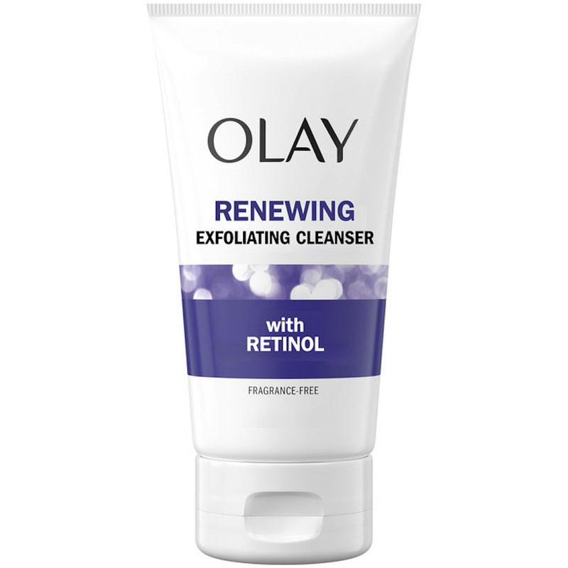Olay Olay Renewing Retinol Face Cleanser, 5 Fl Oz Facial Cleansers White Smoke