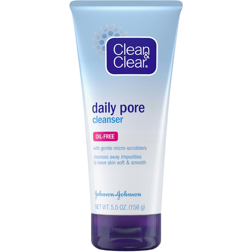 Clean & Clear Clean & Clear  Daily Pore Cleanser 5.5 Oz Skin Care White Smoke