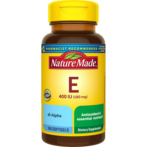 Nature Made Nature Made Vitamin E, 180 Mg, Softgels Vitamins & Supplements White Smoke