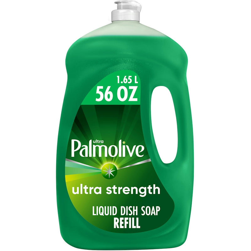 Palmolive Palmolive Dish Liquid, Ultra Strength, Refill Size 56 Fl Oz Dish Detergent & Soap White Smoke