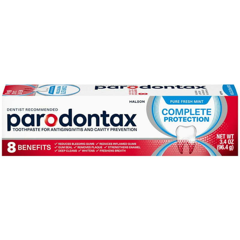 Parodontax Parodontax Complete Protection Gingivitis Toothpaste - Pure Fresh Mint Toothpaste White Smoke