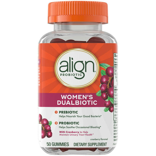 Align Align Women's Health Prebiotic + Probiotic Supplement Gummies Cranberry Vitamins & Supplements White Smoke Default Title