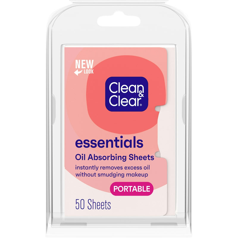 Clean & Clear Clean & Clear Essentials Oil Absorbing Sheets For Oily Skin Cosmetics Lavender