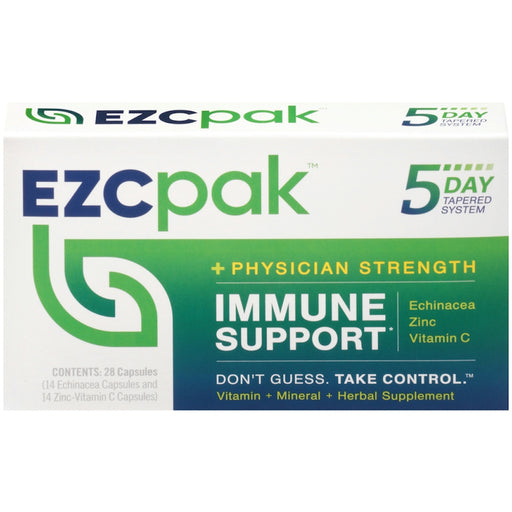 EZC Pak EZC Pak Tapered Immune Support, 5 Day, Pack - 28 Capsules Health & Beauty Lavender