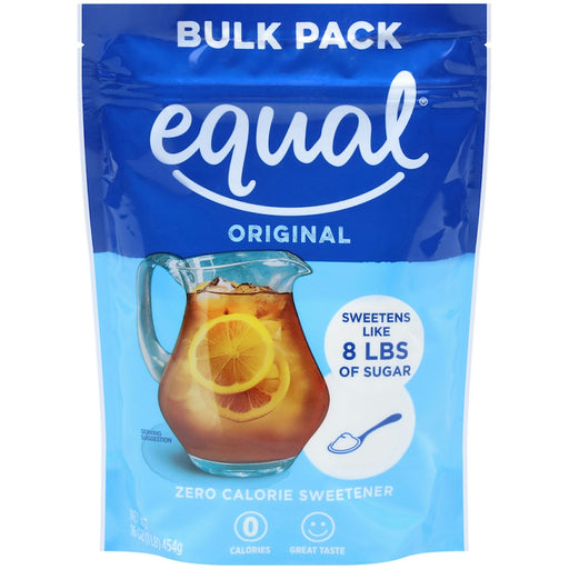 Equal Equal Original Sweetener 1 Lb Sugar & Sweeteners Light Sky Blue