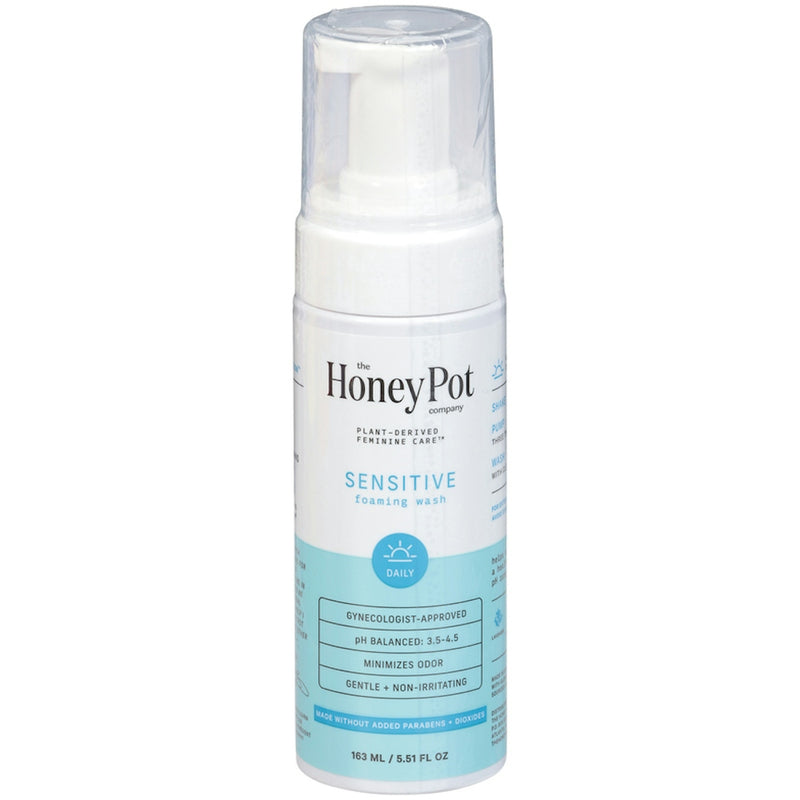 The Honey Pot The Honey Pot Company Sensitive Daily Foaming Wash 5.51 fl oz (163ml) Personal Care Lavender