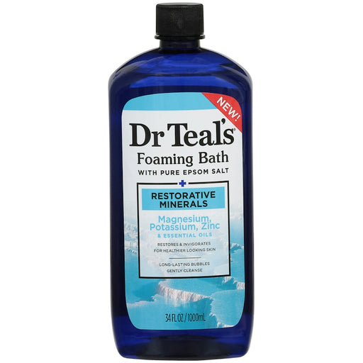 Dr Teal's Dr Teals F/Bth Lq1000ML Rstr Mins Bath & Body White Smoke