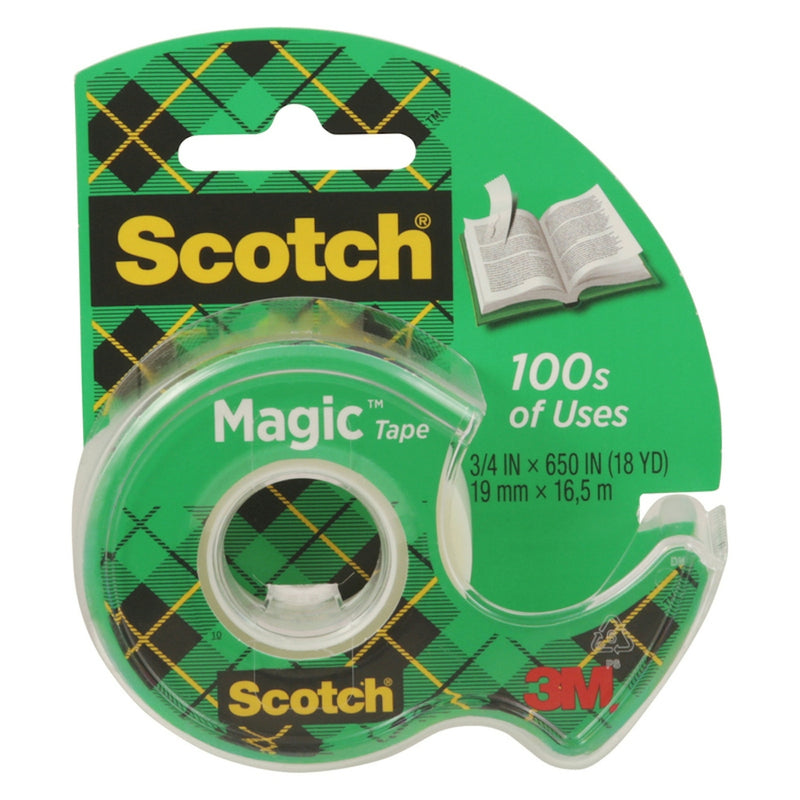 Scotch Scotch Magic Matte Finish Tape - Clear Office Tape White Smoke