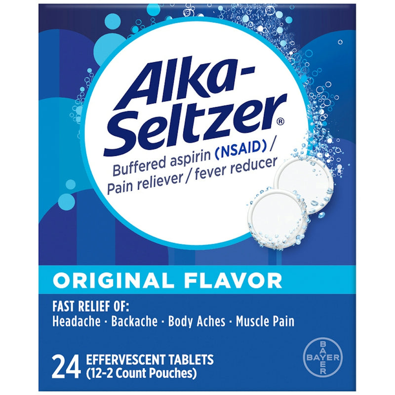 Alka-Seltzer Alka-Seltzer Heartburn Relief, Original Effervescent Tablets (24 Count) Medicine & Drugs White Smoke