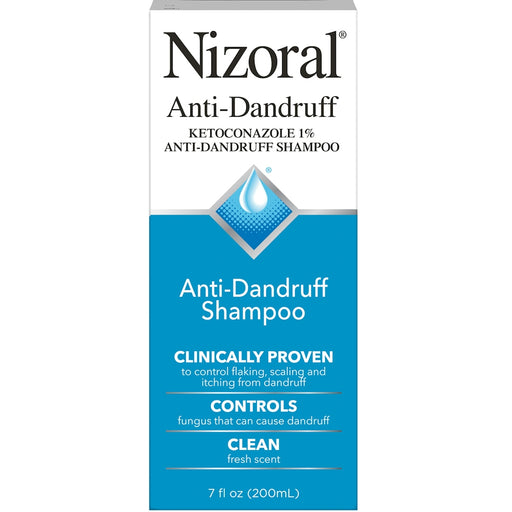 Nizoral Nizoral Shampoo, Anti Dandruff, Clean Fresh Scent 7 Fl Oz Shampoo White Smoke