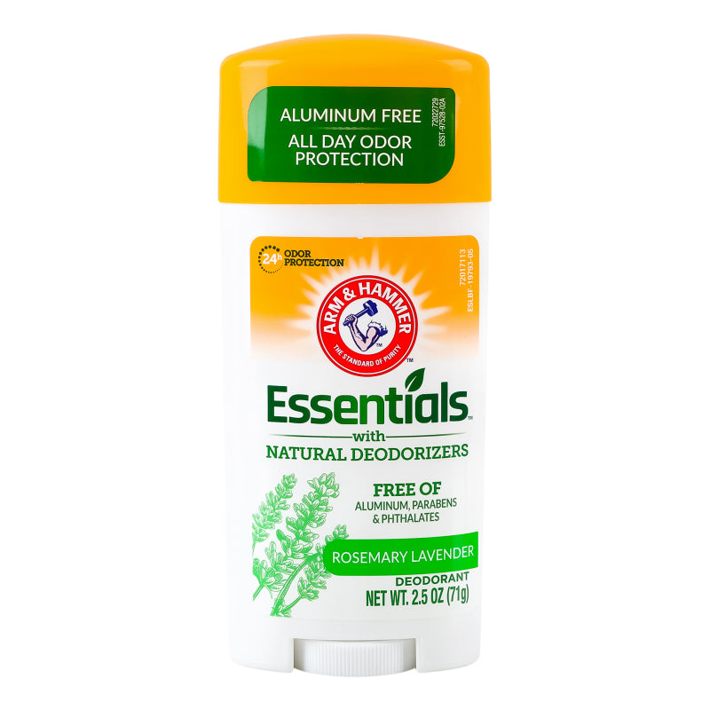 Arm & Hammer Arm & Hammer A&H Essentials Natural Deodorant Fresh Rosemary Lavender Natural- 2.5 Oz Deodorant & Anti-Perspirant White Smoke