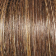 VIP Extensions Raquel Welch Big Time Wig Synthetic Wig Dark Olive Green RL9/24SS Shaded Iced Café Latte