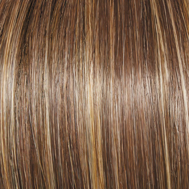 VIP Extensions Raquel Welch Big Time Wig Synthetic Wig Dark Olive Green RL9/24SS Shaded Iced Café Latte