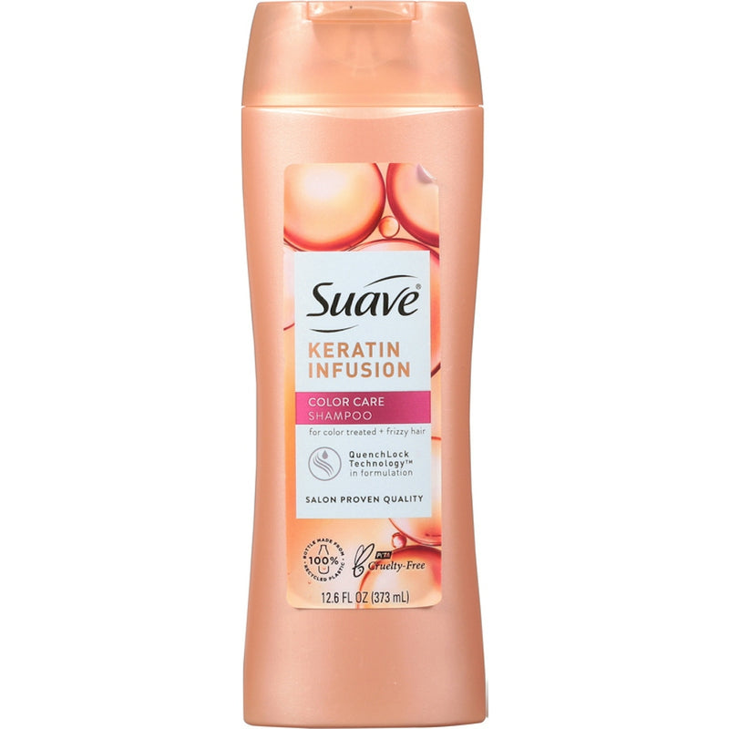 Suave Suave Keratin Infusion Color Care Shampoo 12.6 Fl Oz Bottle Shampoo Navajo White