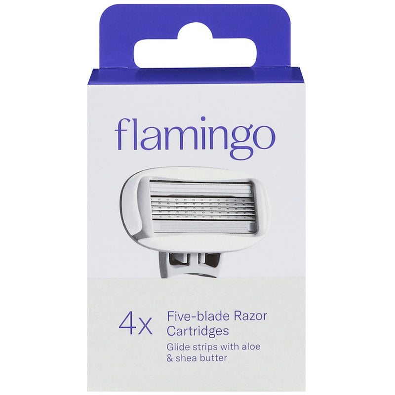 Flamingo Flamingo 4X Five-blade Razor Cartridges Razor Blade Lavender