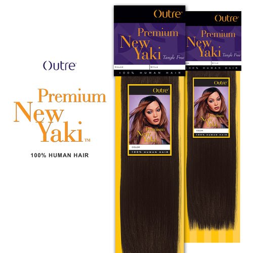 VIP Extensions Outre Premium New Yaki Bulk Hair Extension White Smoke 950/14'',C27/613 / 16",613 / 16",C30/144 / 16",T4330 / 18",T4130 / 18",T300 / 18",350 / 18",950/18'',T1B/350/18'',C1B/350/18'',C30/144/18''