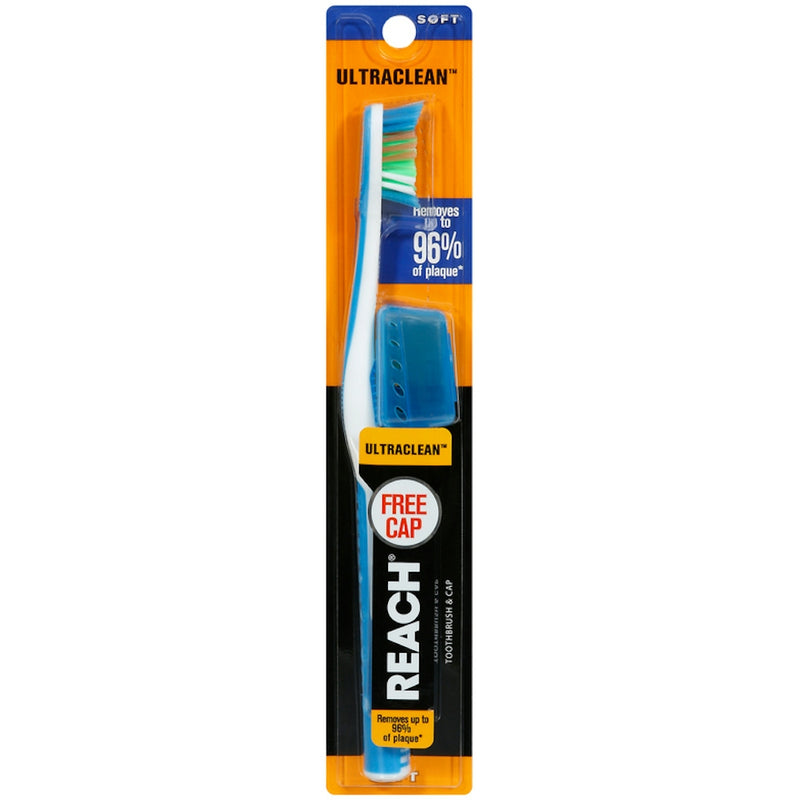 Reach Reach Ultraclean Soft Toothbrush 1 Ea Toothbrushes Black