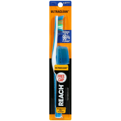 Reach Reach Ultraclean Soft Toothbrush 1 Ea Toothbrushes Black