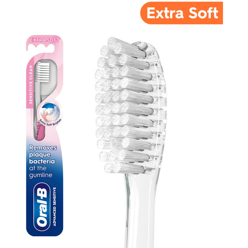 Oral-B Oral-B Toothbrush, Extra Soft Toothbrushes White Smoke