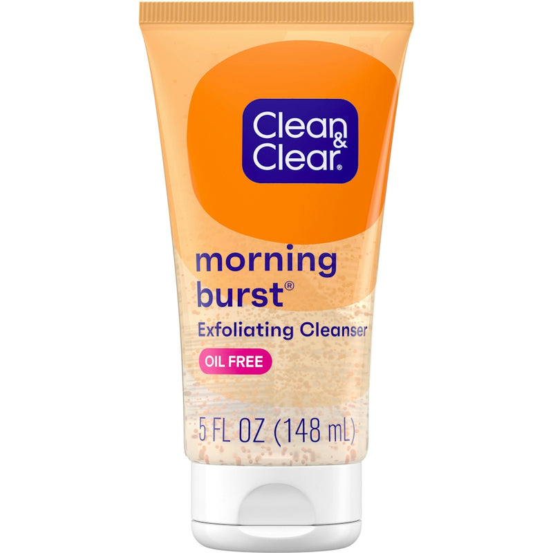 Clean & Clear Clean & Clear Morning Burst Exfoliating Facial Cleanser - 5 fl oz Facial Cleansers White Smoke