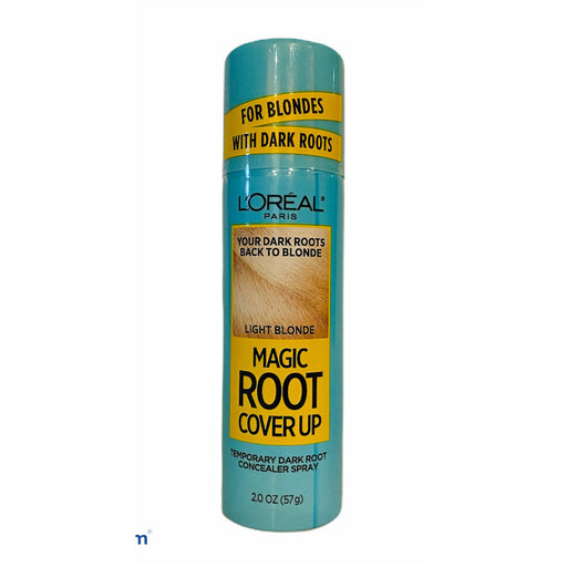 L'Oreal Paris L'Oreal Paris Magic Root Cover Up Temporary Gray Concealer Spray, Light To Medium Blonde, 2 Ounce Hair Care White Smoke