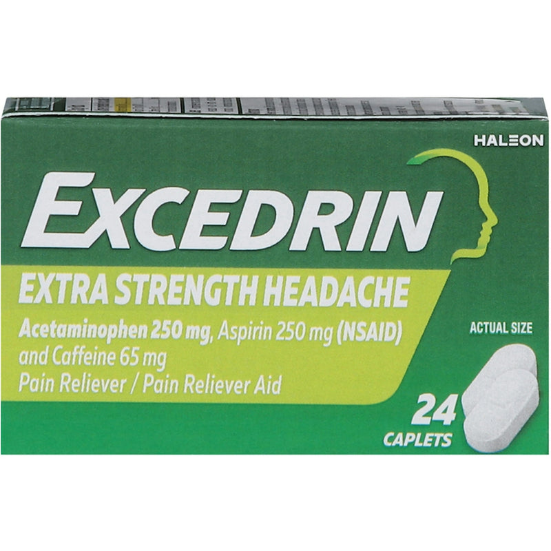 Excedrin Excedrin Extra Strength Pain Reliever And Headache Medicine Caplets Health & Beauty Dark Slate Gray