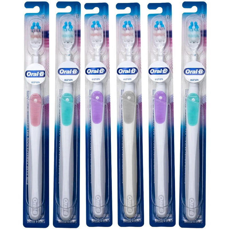 Oral-B Oral-B Gum Care Extra Soft Toothbrush For Sensitive Teeth And Gums, Compact Small Head Toothbrushes White Smoke