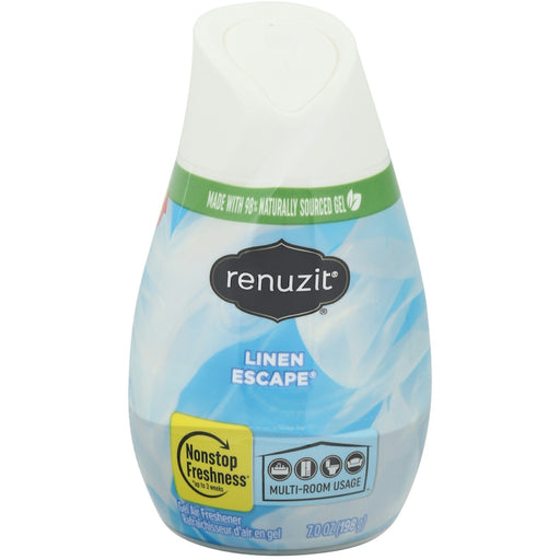 Renuzit Renuzit Gel Air Freshener, Linen Escape 7 Oz Air Fresheners White Smoke