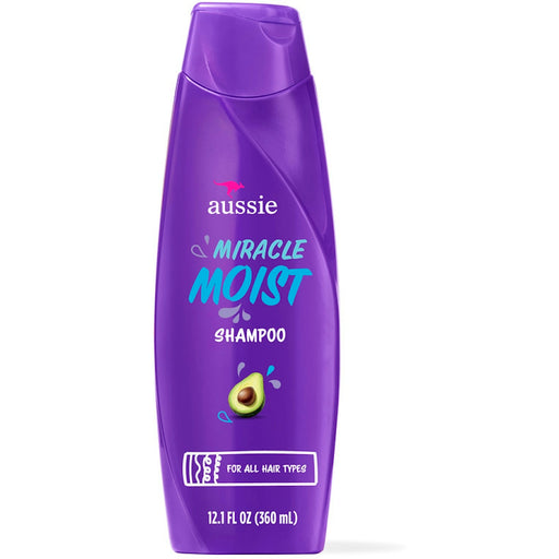 Aussie Aussie Miracle Moist Shampoo  12.1 Fl Oz Shampoo White Smoke