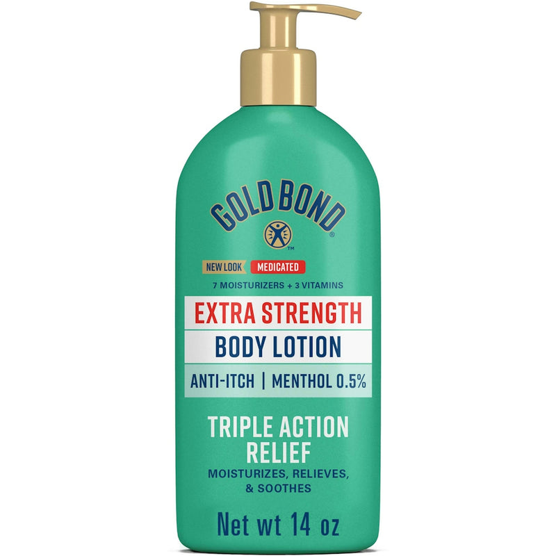 Gold Bond Gold Bond Body Lotion, Extra Strength, Anti Itch 14 Oz Lotion & Moisturizer White Smoke