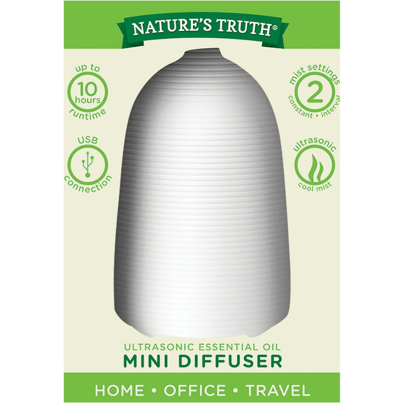 Nature's Truth Nature's Truth Essential Oil Mini Diffuser Personal Care Antique White