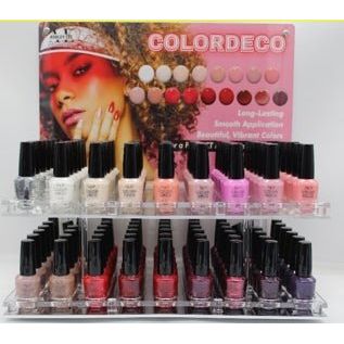 VIP Extensions Ashley Lee Colordeco Nail Polish Nail Polish Light Gray 01 TOP COAT