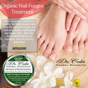 COLEHERBALS LLC 12 - Dr. Cole's Nail Fungus Balm Herbal Peach Puff