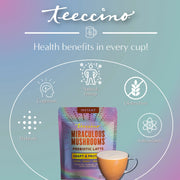 Teeccino Miraculous Mushrooms® Adapt & Protect Instant Herbal Latte Instant Latte Dark Gray Instant Latte