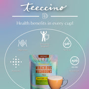 Teeccino Miraculous Mushrooms® Adapt & Protect Instant Herbal Latte Instant Latte Dark Gray Instant Latte