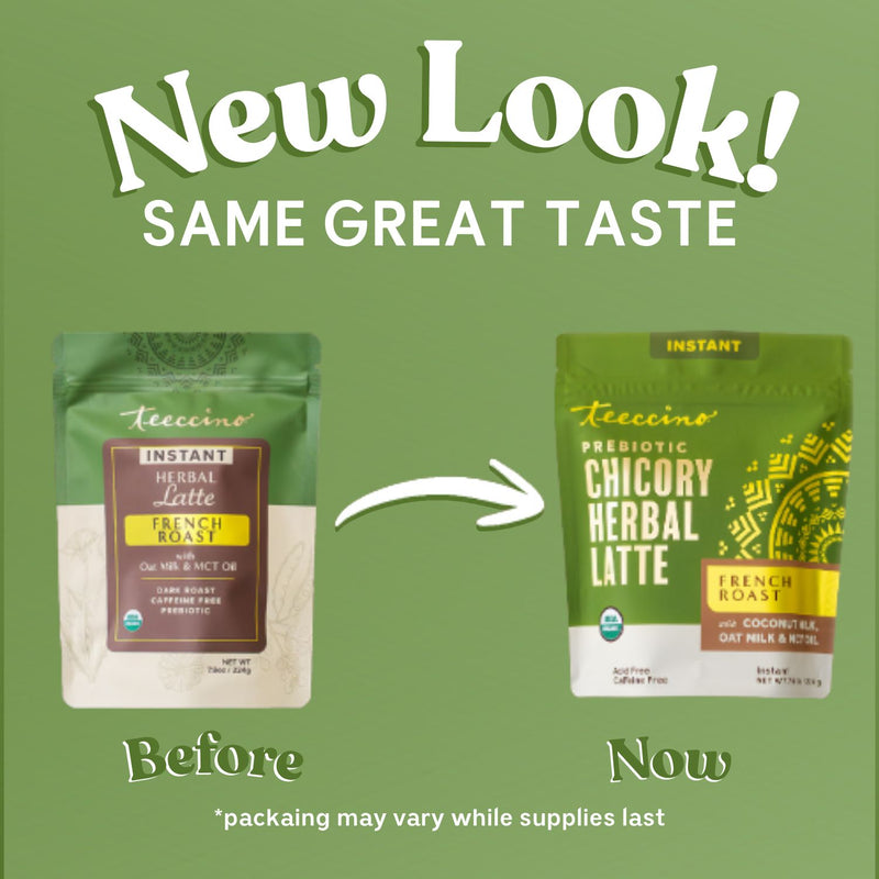 Teeccino Instant French Roast Herbal Latte Instant Latte Dim Gray Latte