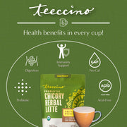 Teeccino Instant French Roast Herbal Latte Instant Latte Dark Olive Green Latte